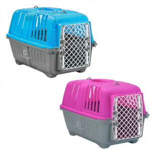 Caja Transportadora Para Mascotas Perro Y Gato 46x27x28 Cm