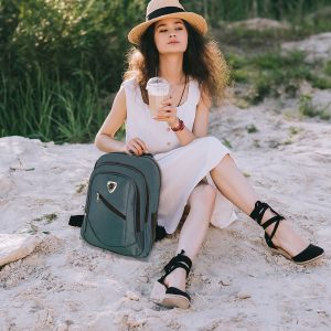 Mochila Laptop Mujer Impermeable Y Resistente Al Desgaste