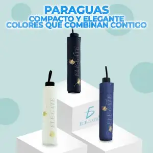 Paraguas Sombrillas Para Lluvia y Sol  Portable Anti UV
