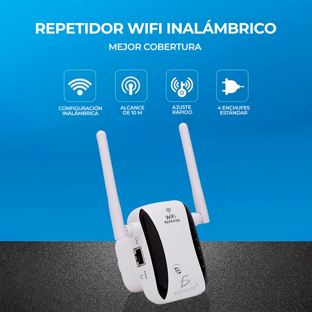 Repetidor Wifi Inalámbrico Router Con 2 Antenas - Image 2