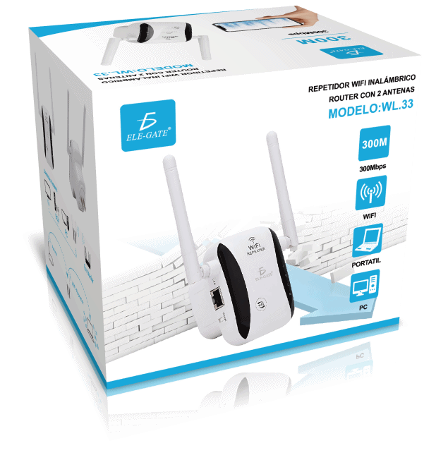 Repetidor Wifi Inalámbrico Router Con 2 Antenas - Image 5
