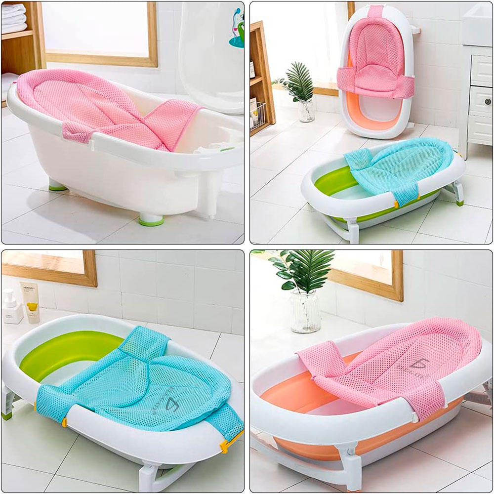 Soporte Tina Bebe Respaldo Bañera Antideslizante - Image 5