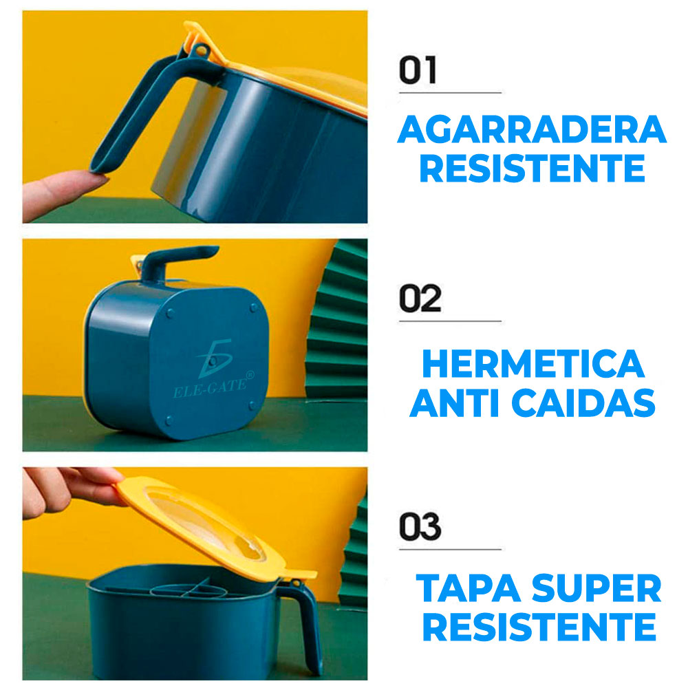 Especiero Cocina Hermetico Con 4 Cucharas - Image 5