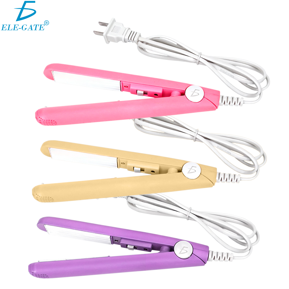 Mini Plancha Cabello Alaciadora De Bolsillo Portatil Estuche