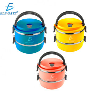 Lonchera Termica Doble De Acero Inoxidable