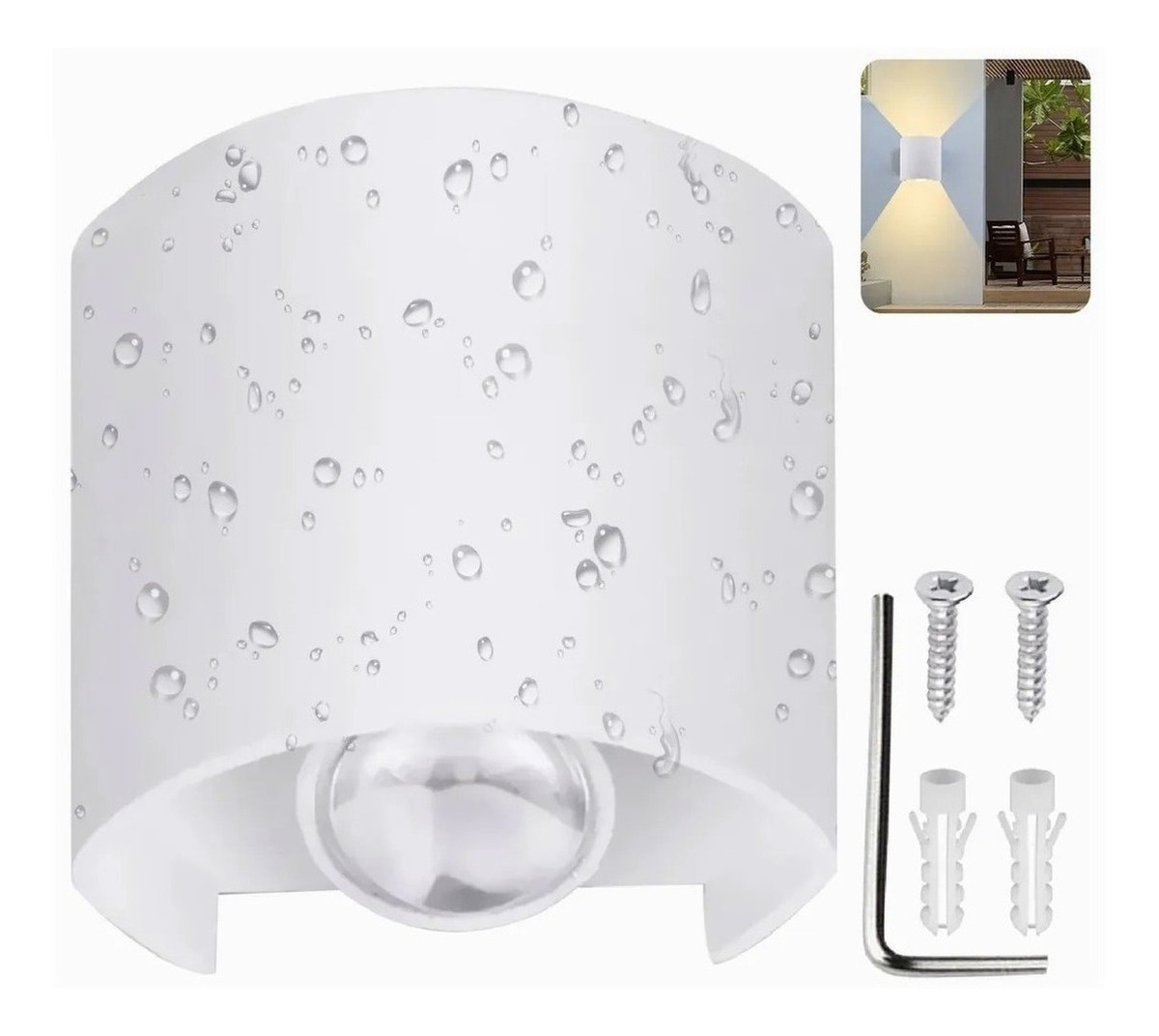 Lámpara Led De 4w Para Pared De Uso Exterior Y Interior IP67 - Image 2