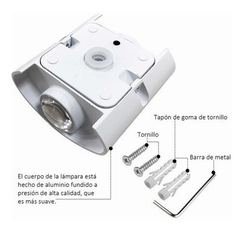 Lámpara Led De 4w Para Pared De Uso Exterior Y Interior IP67 - Image 3