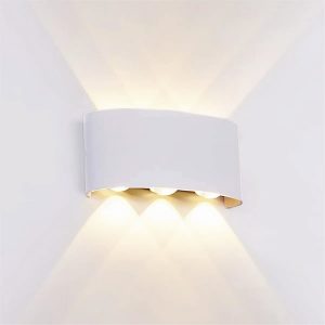 Lámpara Led De 6w Para Pared De Uso Exterior E Interior Ip67