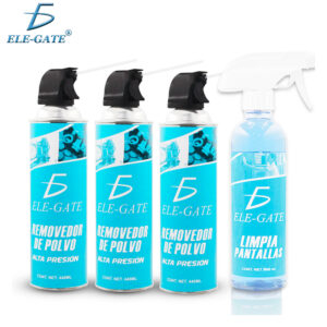 Paquete de 3 Aires Comprimidos 440ml Mas Un Liquido Limpia Pantalla 500ml