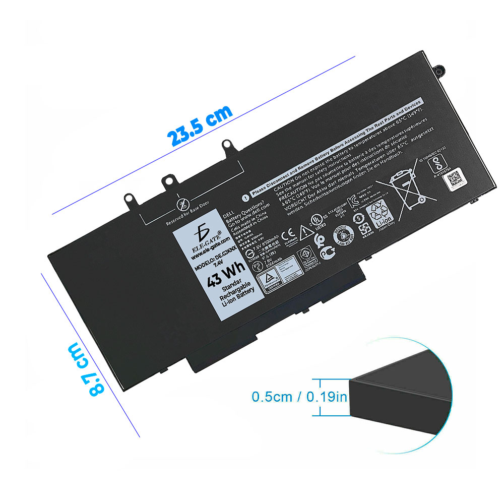 Bateria Laptop Compatible Dell Latitude Gjknx E5480 E5580 E5590 E5490 E5280 - Image 4