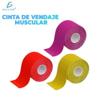 Cinta Kinesiológicas Vendaje Neuromuscular Tape 5mx5cm