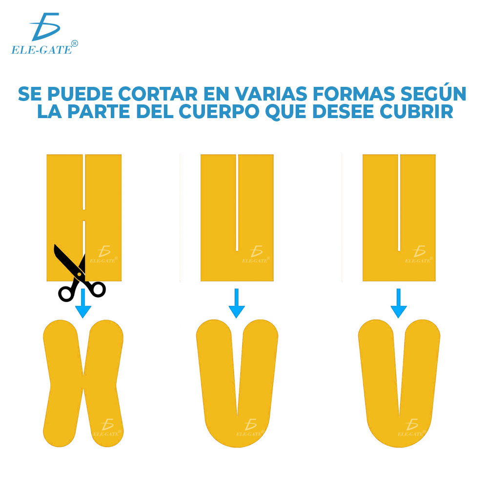 Cinta Kinesiológicas Vendaje Neuromuscular Tape 5mx5cm - Image 5