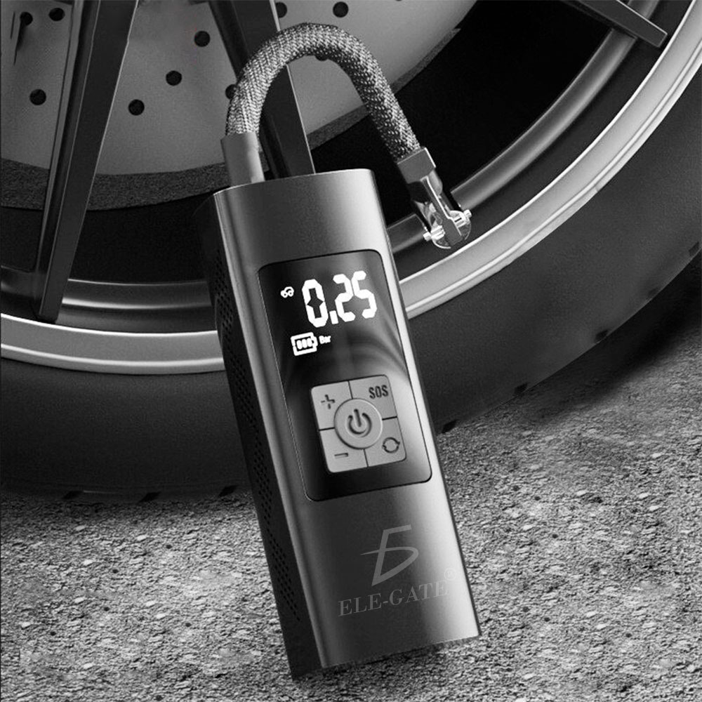 Bomba Aire Inalámbrica Para Inflar Llantas Compresor Aire - Image 6