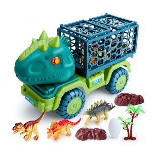 Juguete De Vehículo Transportador De Dinosaurio Para Niños