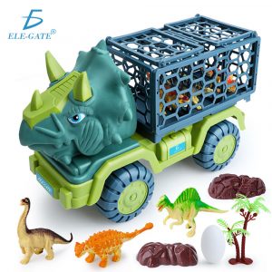 Juguete De Vehículo Para Niños Transportador De Dinosaurio