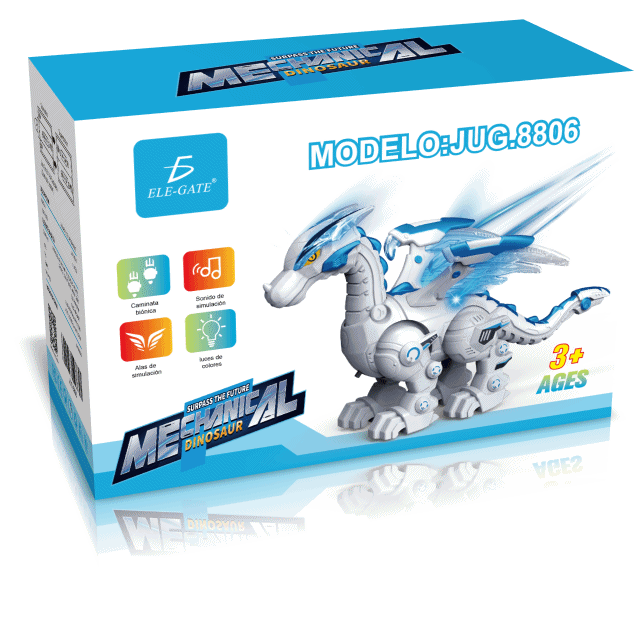 Juguete Dragon Mecánico Con Sonido - Image 6