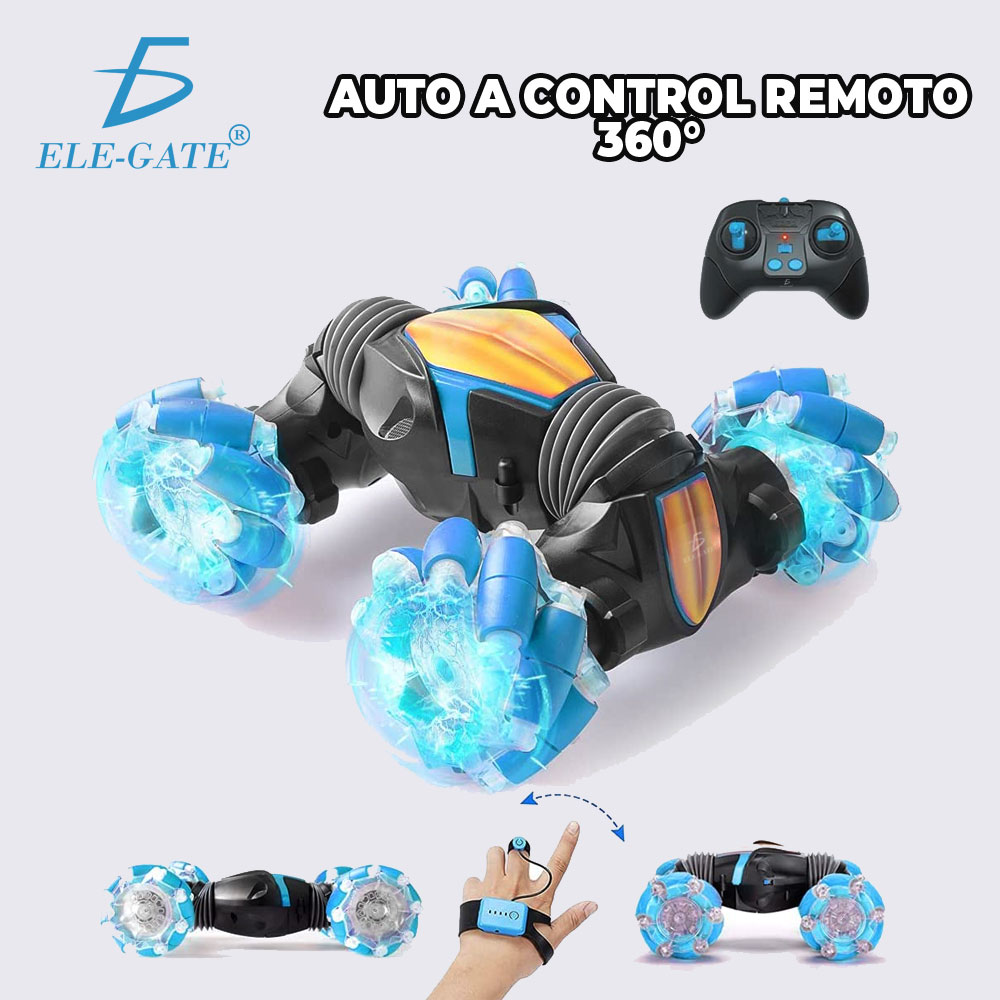 Coche Acrobacias Con Detección De Gesto/luz/360° Rotación - Image 9