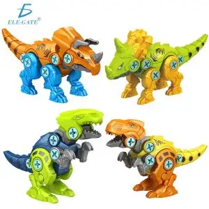 Juguete De Dinosaurio Diy Para Niños Con Taladro