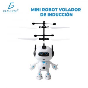 Mini Drone Esfera Voladora Con Luces Led Y Sensor Manual
