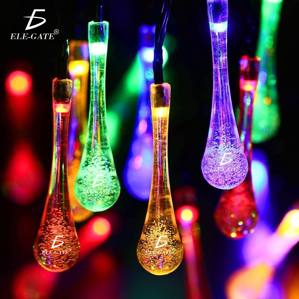 Guirnalda Solar De Exterior Luces 3m 20 Led Jardin - Image 3