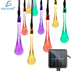 Guirnalda Solar De Exterior Luces 3m 20 Led Jardin