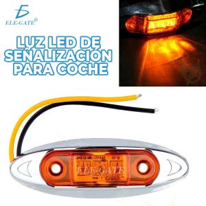 Luces Led De Señalización Para Coche Color Amarillo