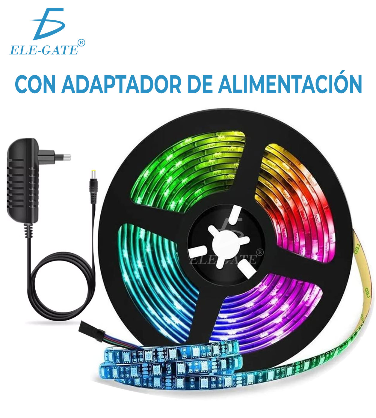 Tira De Luces Led Rgb 5050 Decoración Que Cambia De Color 5M - Image 4