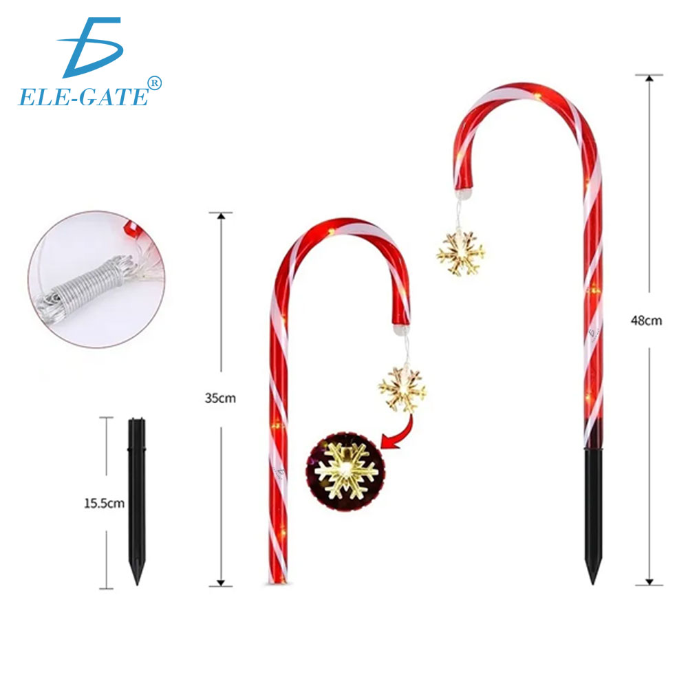 10 Luces de bastón de Caramelo de 26 Pulgadas - Image 5