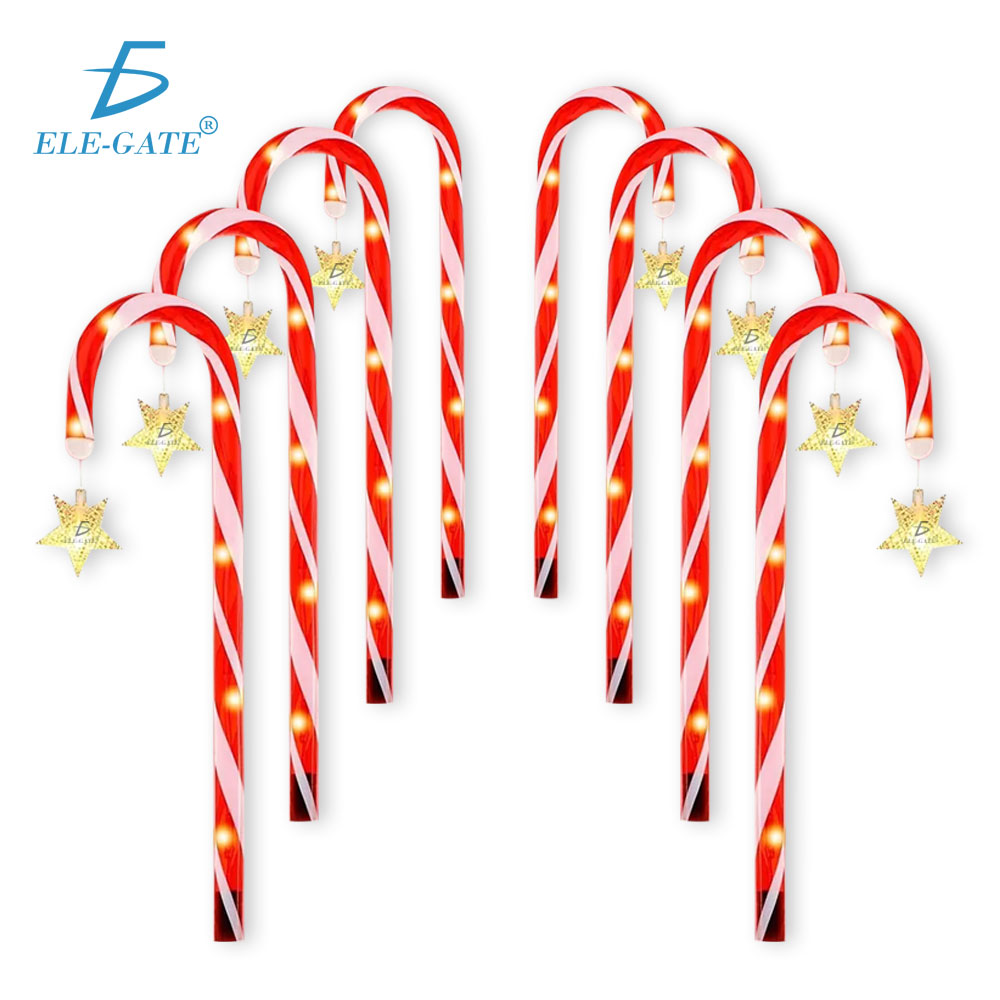 12 Luces de bastón de caramelo de 26 pulgadas - Image 3