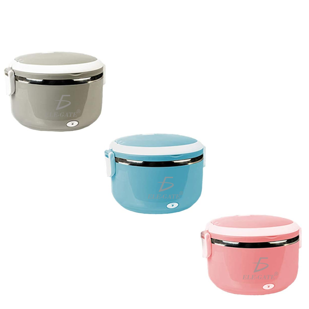 Loncheras Eléctrica de Acero Inoxidable con Calefacción conexión USB - Image 3