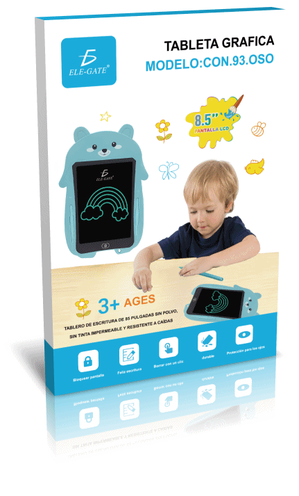 Tableta Oso Digitalizadora 8.5 Pulgadas Grafica Imaginación 12mm - Image 7