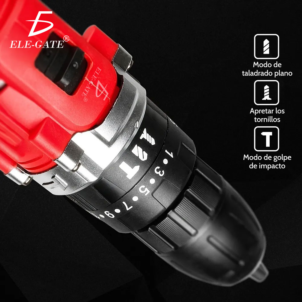 Kit de Pistola de Impacto Inalámbrica con Llave de Batería - Potente y Multifuncional - Image 5