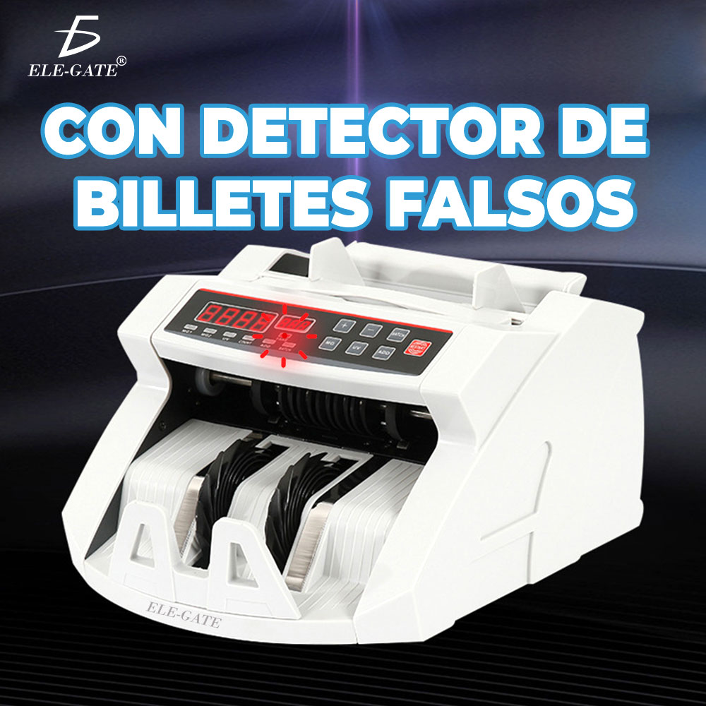 Contador De Billetes Detecta Billetes Falsos - Image 7