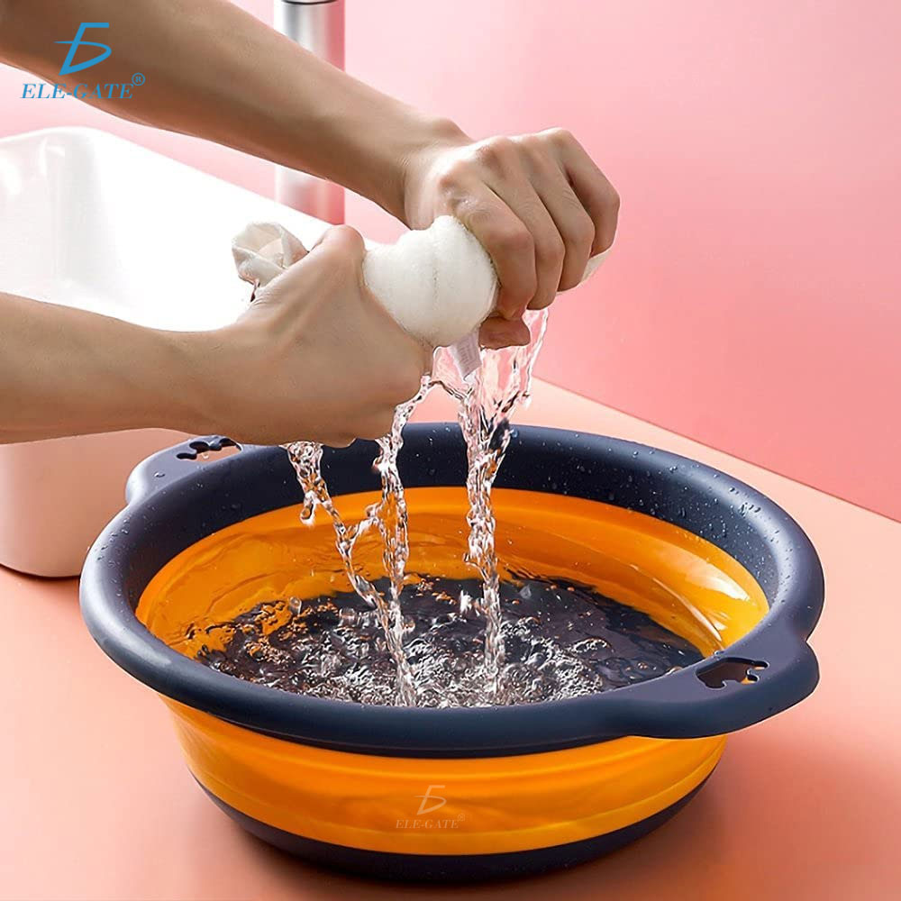 Lavabo De Verduras Y Cesta De Frutas De Plástico Plegable Size:S - Image 7