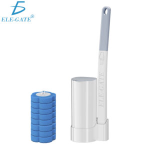 Cepillo Para Baños Con 8 Fibras Intercambiables Y Desechables