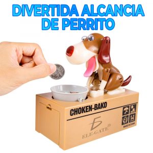 Alcancia Juguete De Perritos Para Niños Fomenta Ahorro