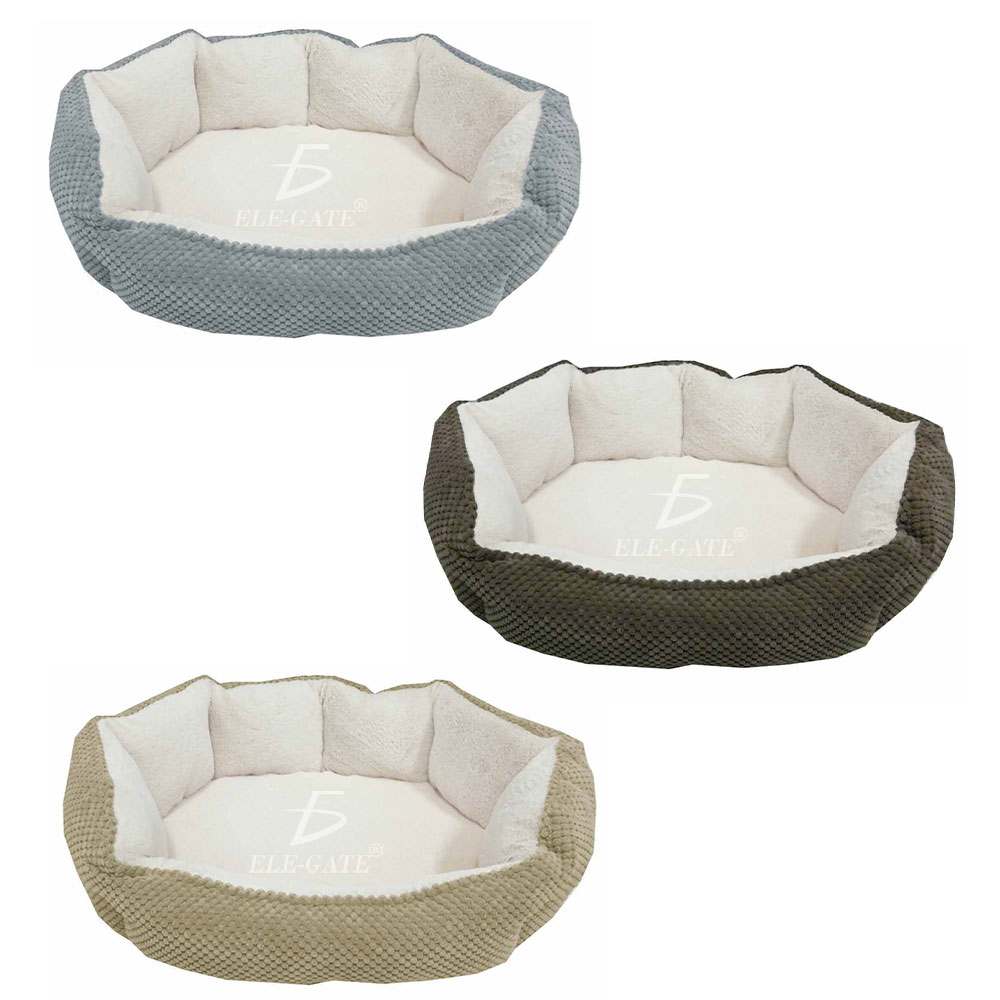 Cama Mediana Para Mascota Perro Gato Acolchonada Resistente - Image 2