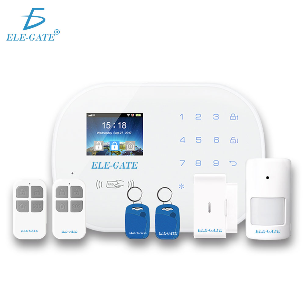 Alarma P/sistema De Seguridad Inalámbrico Wifi 4G + Gsm - Image 2