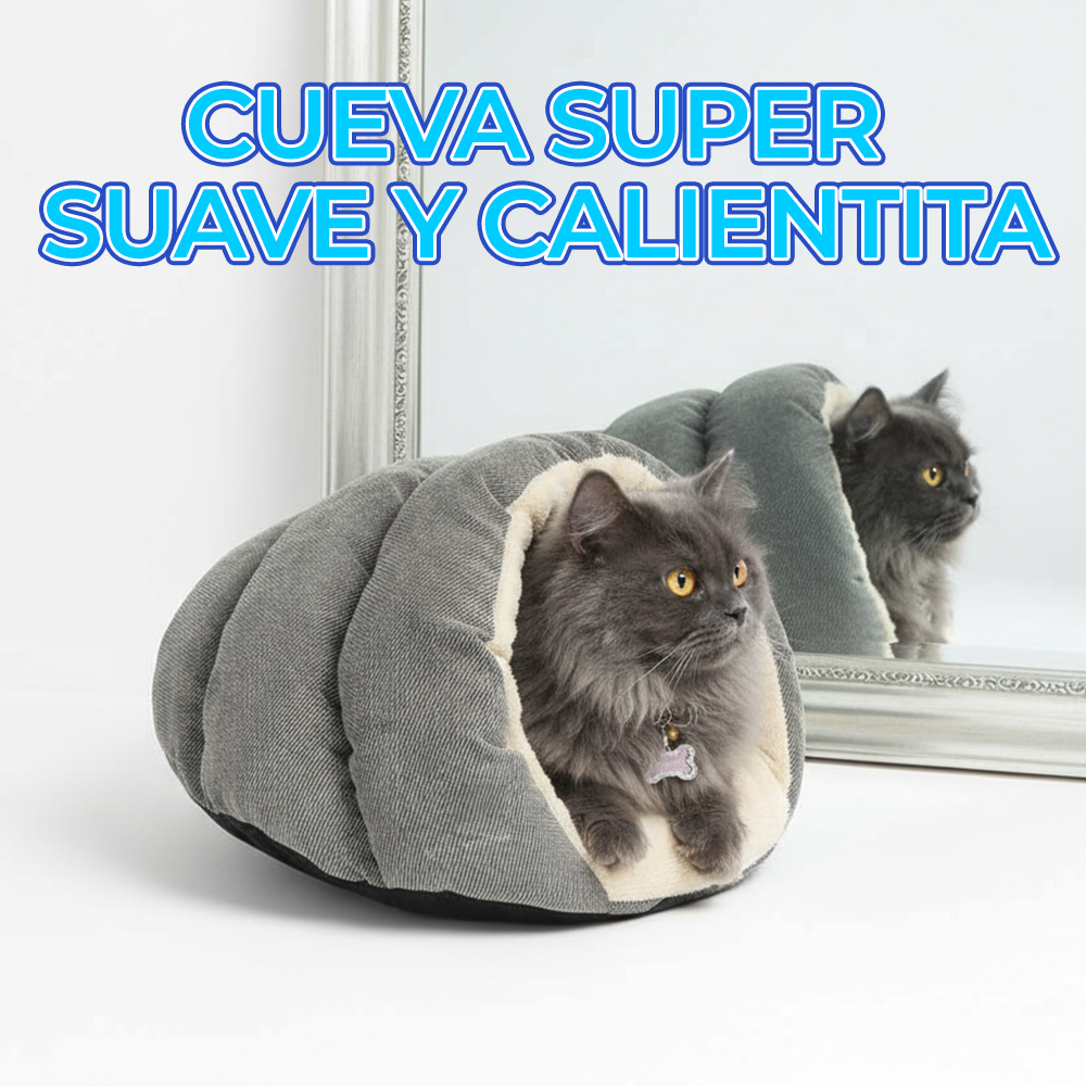 Cama Para Mascota Casa Cubierta Cerrada Interior - Image 2