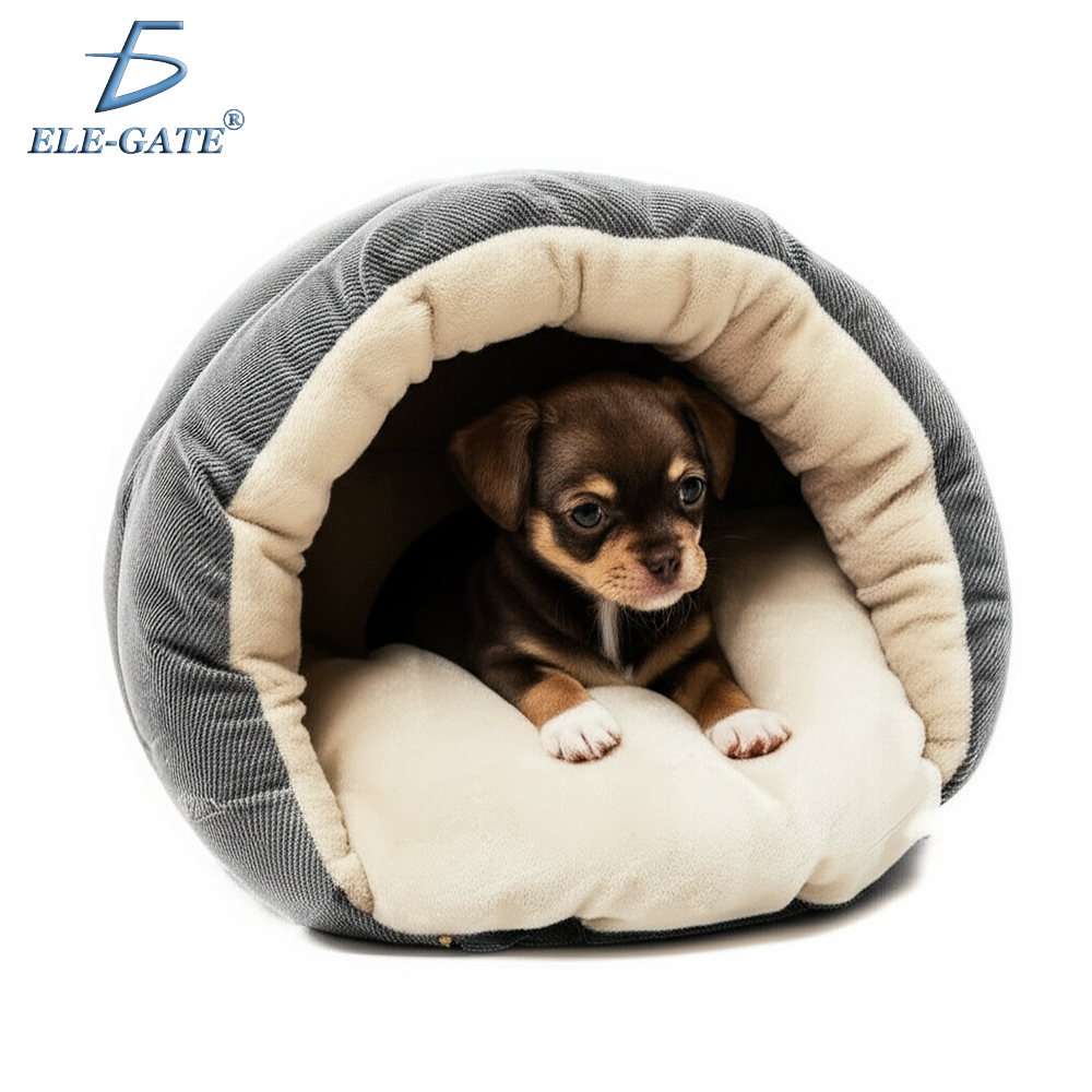 Cama Para Mascota Casa Cubierta Cerrada Interior