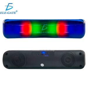 Bocina Bluetooth Recargable Barra De Luces Led Rgbw Inteligente