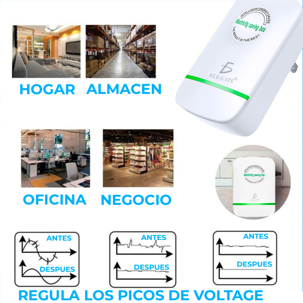 Ahorrador Energia Ahorrador De Luz 30kw Con Capacitor - Image 6
