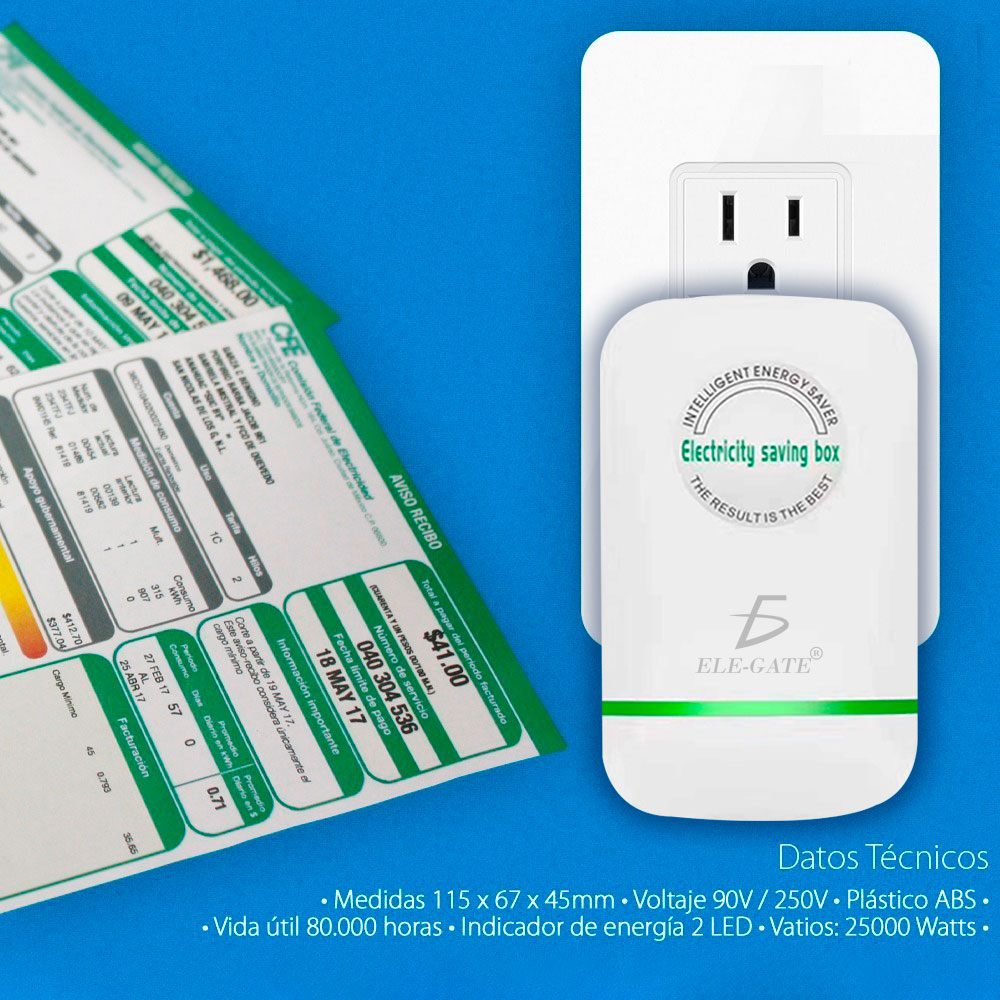 Ahorrador Energia Ahorrador De Luz 30kw Con Capacitor - Image 4