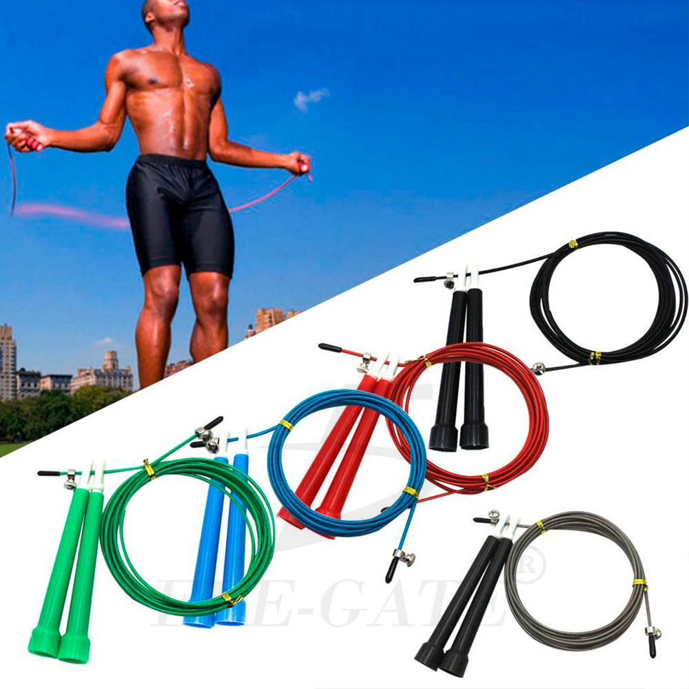 Cuerda De Saltar De Alta Velocidad Ajustable De Aluminio - Image 4