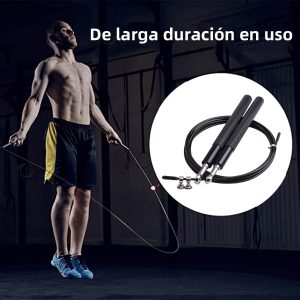 Cuerda De Saltar De Alta Velocidad Ajustable De Aluminio