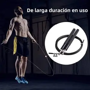 Cuerda De Saltar De Alta Velocidad Ajustable De Aluminio