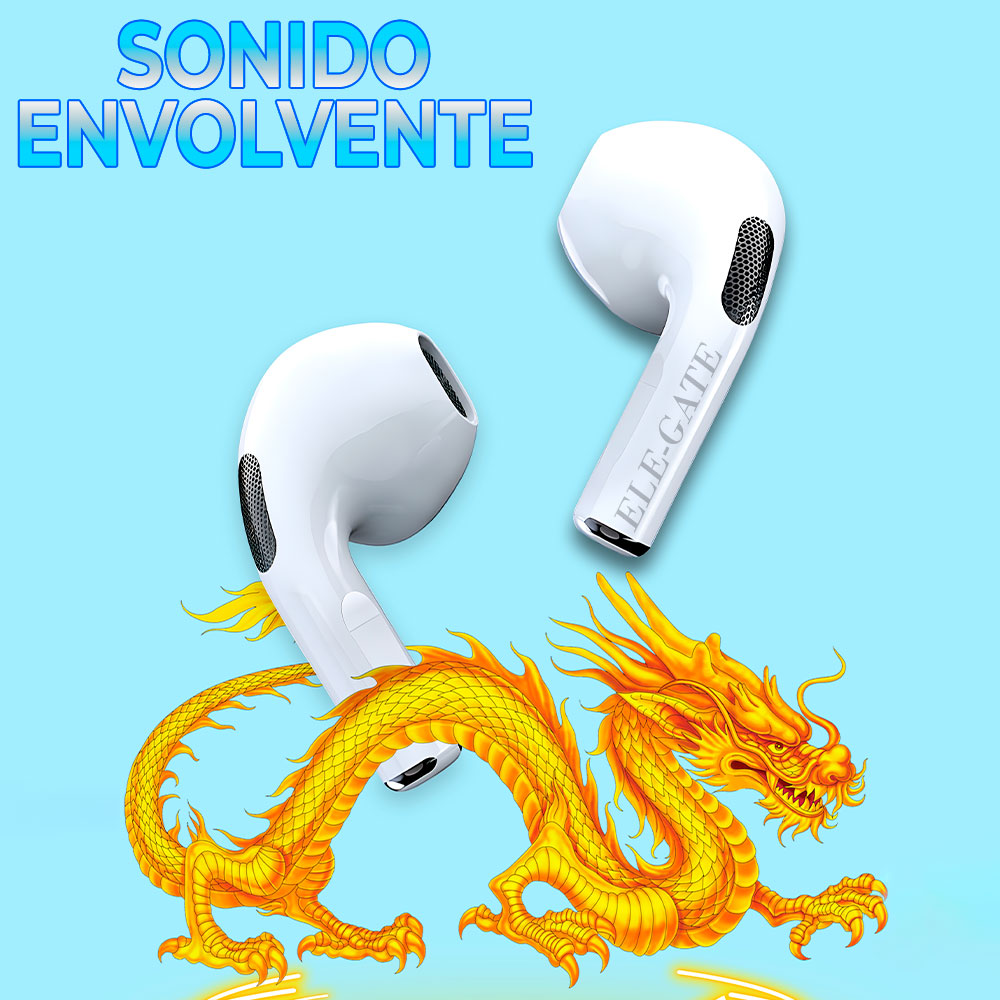 Auriculares Inalámbricos Dragon Tws Con Bluetooth 5.1 Para Ios Android - Image 4