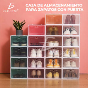 Kit de  6 piezas Cajas Organizadoras De Zapatos Apilables Almacenaje