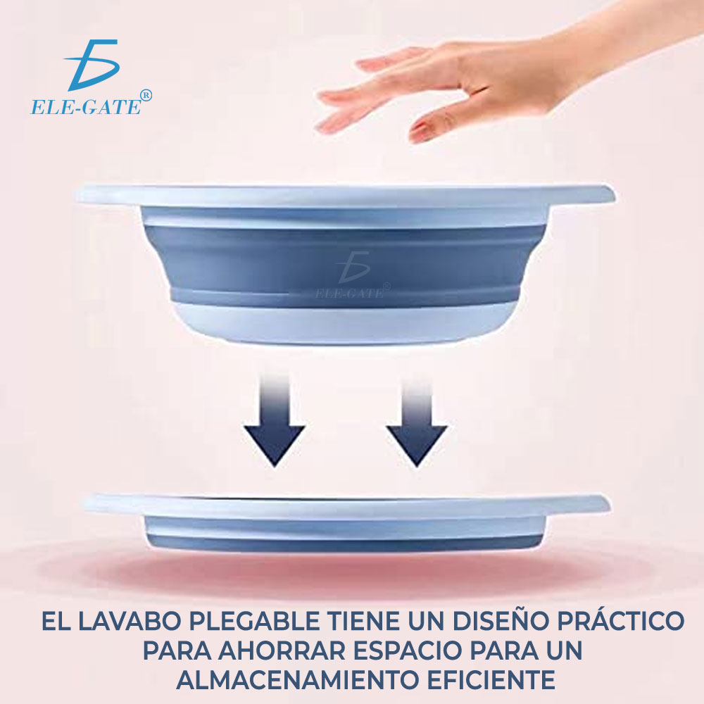 Lavabo De Verduras Y Cesta De Frutas De Plástico Plegable Size:L - Image 3