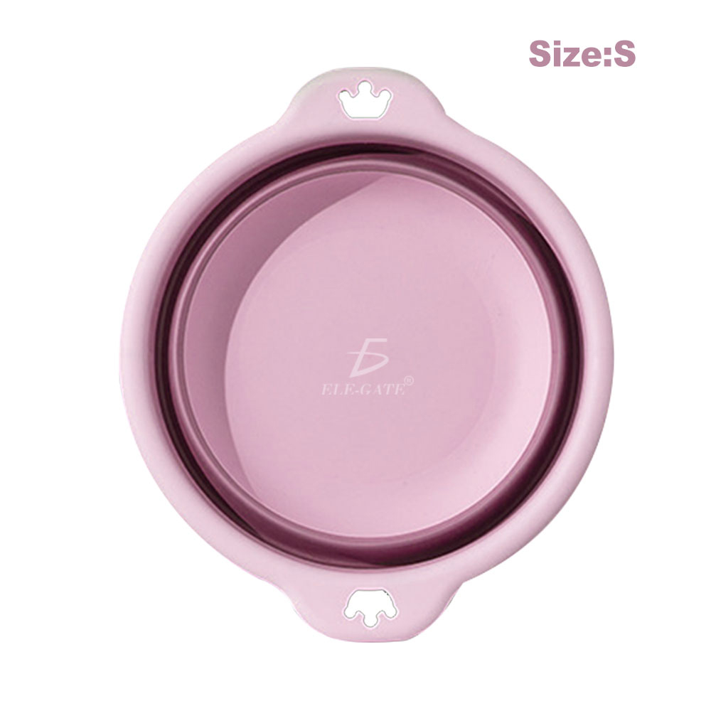 Lavabo De Verduras Y Cesta De Frutas De Plástico Plegable Size:S